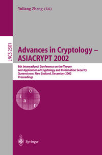 Vorderes Coverbild Advances in Cryptology - ASIACRYPT 2002