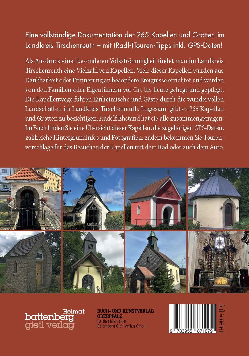 Rückseitencover Kapellen im Landkreis Tirschenreuth