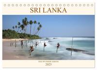 Vorderes Coverbild Sri Lanka Das Wunder Asiens (Tischkalender 2025 DIN A5 quer), CALVENDO Monatskalender
