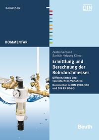 Vorderes Coverbild Ermittlung und Berechnung der Rohrdurchmesser - Buch mit E-Book