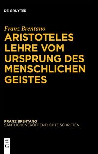 Vorderes Coverbild Aristoteles Lehre vom Ursprung des menschlichen Geistes