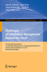 Vorderes Coverbild Challenges of Information Management Beyond the Cloud