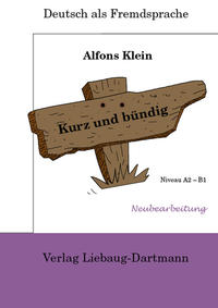 Vorderes Coverbild Kurz und bündig