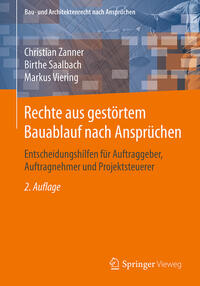 Vorderes Coverbild Rechte aus gestörtem Bauablauf nach Ansprüchen