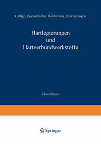 Vorderes Coverbild Hartlegierungen und Hartverbundwerkstoffe