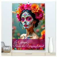 Vorderes Coverbild La Catrina - Poesie der Vergänglichkeit (hochwertiger Premium Wandkalender 2026 DIN A2 hoch), Kunstdruck in Hochglanz