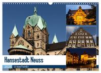 Vorderes Coverbild Hansestadt Neuss (Wandkalender 2025 DIN A3 quer), CALVENDO Monatskalender