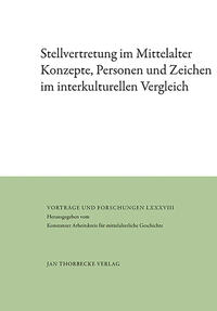 Vorderes Coverbild Stellvertretung im Mittelalter