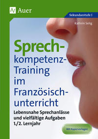 Vorderes Coverbild Sprechkompetenz-Training Französisch Lernjahr 1-2