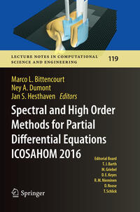 Vorderes Coverbild Spectral and High Order Methods for Partial Differential Equations ICOSAHOM 2016