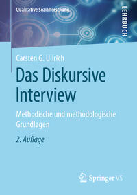 Vorderes Coverbild Das Diskursive Interview