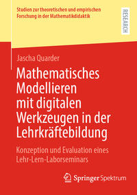 Vorderes Coverbild Mathematisches Modellieren mit digitalen Werkzeugen in der Lehrkräftebildung