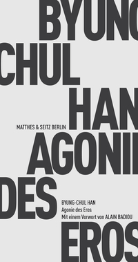 Vorderes Coverbild Agonie des Eros