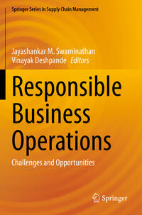 Vorderes Coverbild Responsible Business Operations
