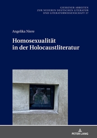 Vorderes Coverbild Homosexualität in der Holocaustliteratur