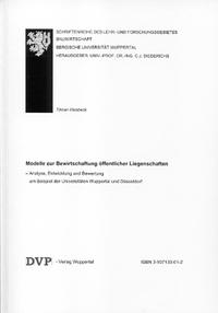 Vorderes Coverbild Modelle zur Bewirtschaftung öffentlicher Liegenschaften