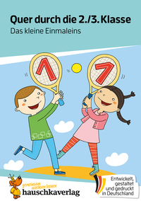 Vorderes Coverbild 1x1 lernen 2./3. Klasse Übungsblock