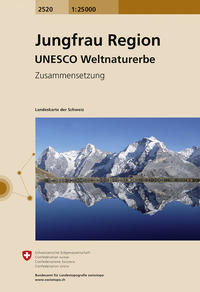 Vorderes Coverbild 2520 Jungfrau Region - UNESCO Weltnaturerbe