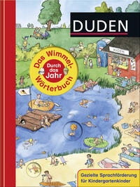 Vorderes Coverbild Duden: Das Wimmel-Wörterbuch - Durch das Jahr