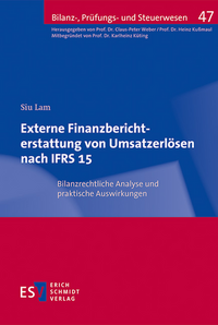 Vorderes Coverbild Externe Finanzberichterstattung von Umsatzerlösen nach IFRS 15