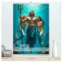 Vorderes Coverbild Spicy - Griechische Mythologie (hochwertiger Premium Wandkalender 2026 DIN A2 hoch), Kunstdruck in Hochglanz