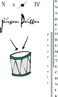 Vorderes Coverbild Snare Drum Technik I-IV