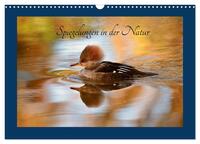 Vorderes Coverbild Spiegelungen in der Natur (Wandkalender 2025 DIN A3 quer), CALVENDO Monatskalender