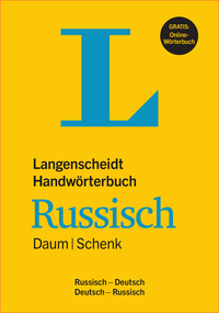 Vorderes Coverbild Langenscheidt Handwörterbuch Russisch Daum/Schenk