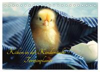 Vorderes Coverbild Küken in der Kinderstube Terminplaner (Tischkalender 2025 DIN A5 quer), CALVENDO Monatskalender