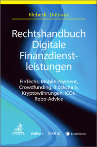 Vorderes Coverbild Rechtshandbuch Digitale Finanzdienstleistung