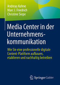 Vorderes Coverbild Media Center in der Unternehmenskommunikation
