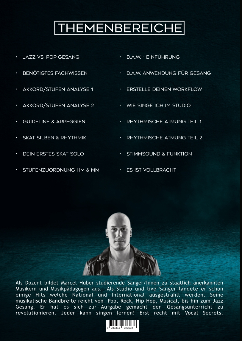 Rückseitencover Secret Vocal System 6
