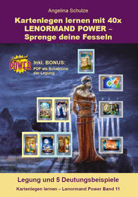 Vorderes Coverbild Kartenlegen lernen mit 40x LENORMAND POWER – Sprenge deine Fesseln