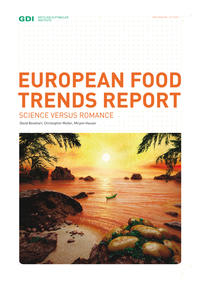 Vorderes Coverbild European Food Trends Report