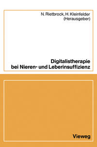 Vorderes Coverbild Digitalistherapie bei Nieren- und Leberinsuffizienz