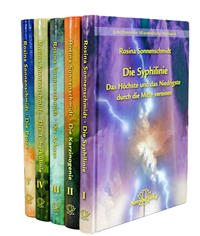 Vorderes Coverbild Set der Schriftenreihe "Miasmatische Heilkunst" in 5 Bänden