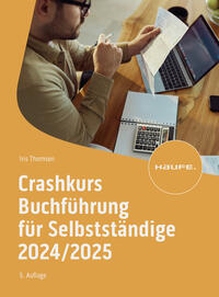 Vorderes Coverbild Crashkurs Buchführung für Selbstständige 2024/2025