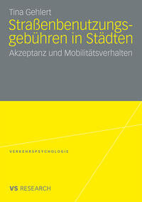 Vorderes Coverbild Straßenbenutzungsgebühren in Städten