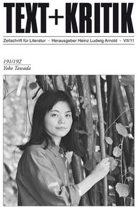 Vorderes Coverbild Yoko Tawada
