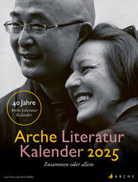 Vorderes Coverbild Arche Literatur Kalender 2025