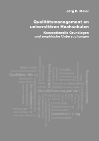 Vorderes Coverbild Qualitätsmanagement an universitären Hochschulen
