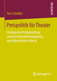 Vorderes Coverbild Preispolitik für Theater