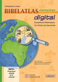 Vorderes Coverbild Bibelatlas elementar digital - PowerPoint-Präsentation für Schule und Gemeinde