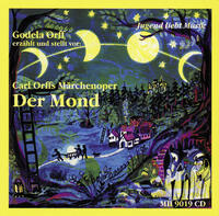 Vorderes Coverbild Orffs Märchenoper "Der Mond"
