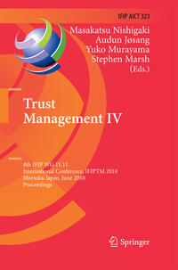 Vorderes Coverbild Trust Management IV