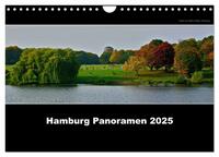 Vorderes Coverbild Hamburg Panoramen 2025 (Wandkalender 2025 DIN A4 quer), CALVENDO Monatskalender