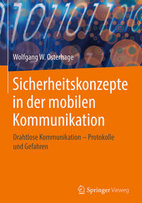 Vorderes Coverbild Sicherheitskonzepte in der mobilen Kommunikation