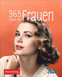 Vorderes Coverbild 365 Zitate von Frauen Mini-Geschenkkalender 2026
