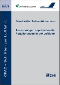 Vorderes Coverbild Auswirkungen supranationaler Regulierungen in der Luftfahrt