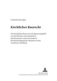 Vorderes Coverbild Kirchliches Baurecht